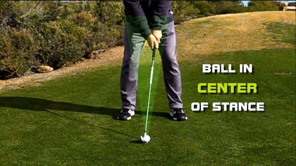 Ball From Center Of Stance